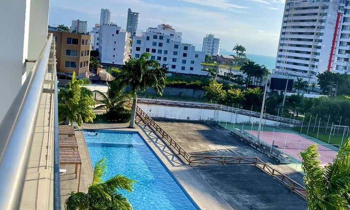 Tonsupa Apartamento | Resort Playa Azul Tonsupa Departamento con vista de 2 habitaciones.