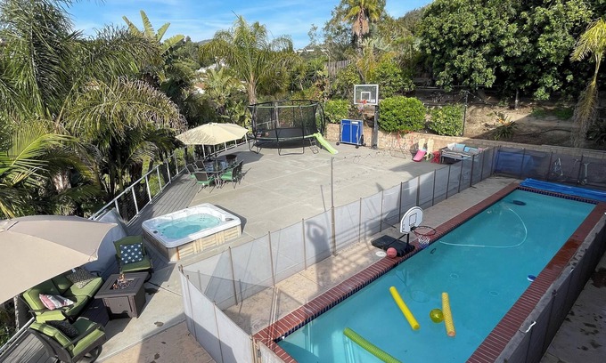 Allied Gardens Casa | Resort-Style Home for Families: Pool, Theater, Arcade, Hot Tub, Central location