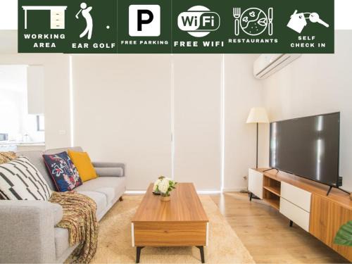 Bonnyrigg Apartamento | Resort style one bedroom APT near Glof club