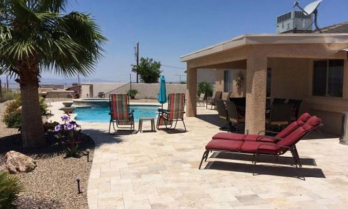 Lake Havasu City Casa | Resort Style Pool Spa Home Perfect Lake view