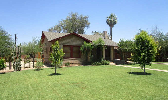 Downtown Phoenix Casa | Restaurado 1927 Downtown Phoenix Home - caminar o andar en bicicleta a los eventos del centro