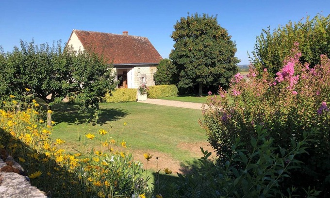 Parcay-sur-Vienne Cabaña | Casa antigua en el campo con jardín cerrado - Se aceptan mascotas - Cerca de viñedos de Chinon