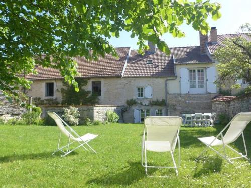 Giey-sur-Aujon Casa | Retraite Nature avec Cheminée et Jardin dans le Parc National de Forêts - FR-1-611-54