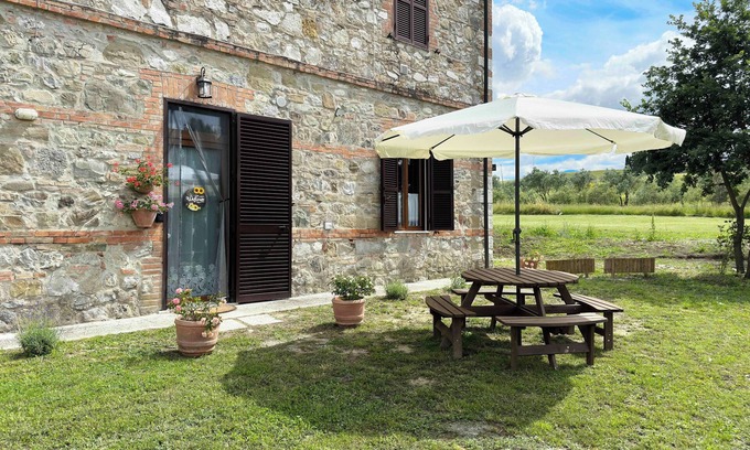 Gallina Apartamento | En el corazón del campo toscano – con Aire Acondicionado