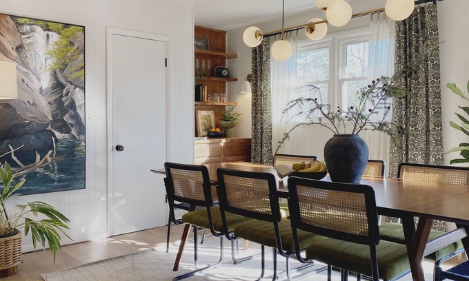 Alexander Casa | Retro Retreat with Hot Tub Near Downtown Asheville *Safe from Hurricane Helene*
