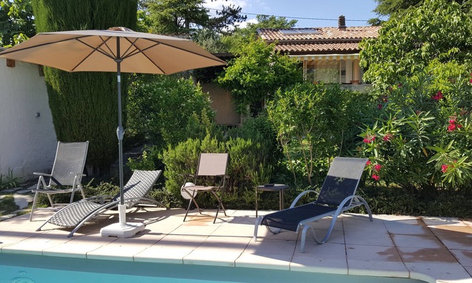 Forcalquier Casa | Rêve de Provence : Villa with garden and swimming pool