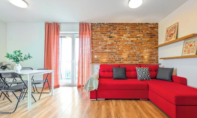 Psie Pole Apartamento | Reymonta Vivid Space Apartment