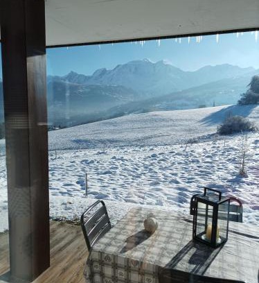 Combloux Apartamento | Rez de chaussée très calme vue Mont-Blanc
