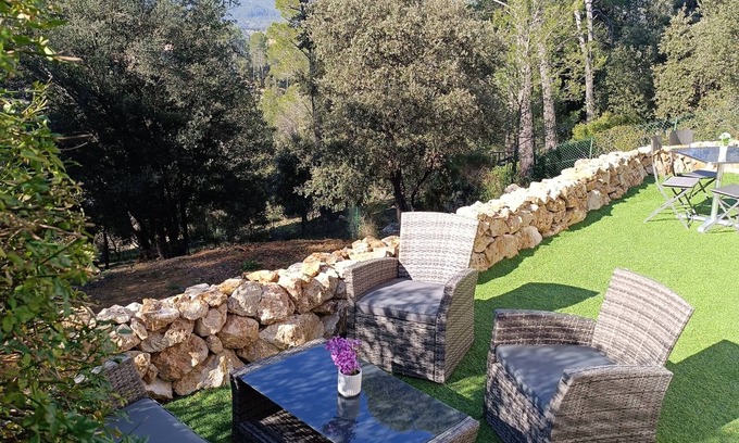 Vidauban Apartamento | Rez de Villa au Calme T2 + Terrasse Privative sur la Colline