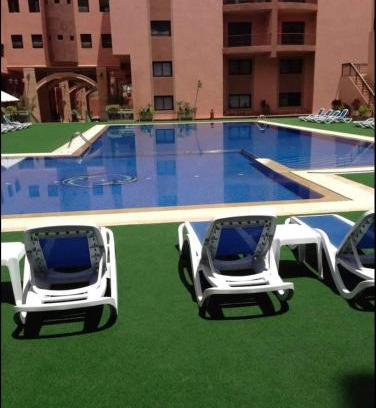 Douar Sidi Youssef Ben Ali Apartamento | Riad Arfoud appartement haut standing 3 chambres avec piscine à gueliz nord