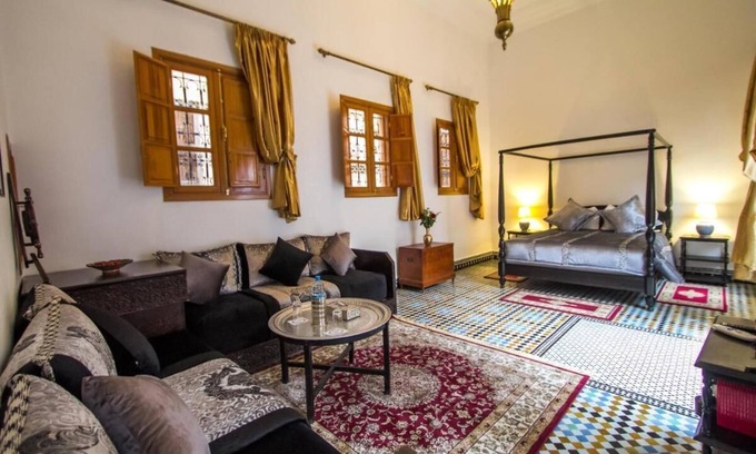 Layoun Cama Y Desayuno | Riad Authentic Palace & Spa - Suite Al Ambra