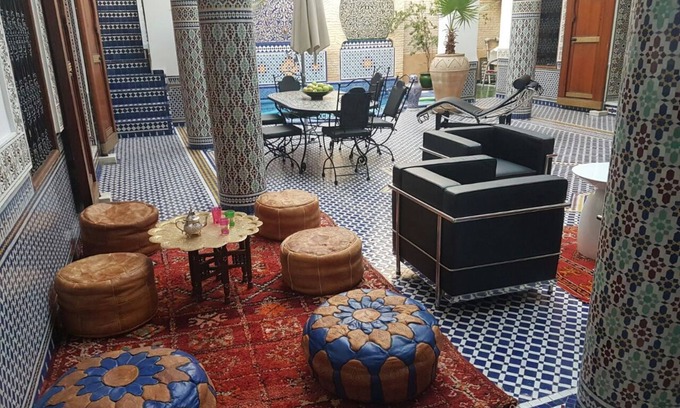 R'habet Zbib Casa | Riad Soleil D’Or se encuentra en el centro de la medina de Fez.