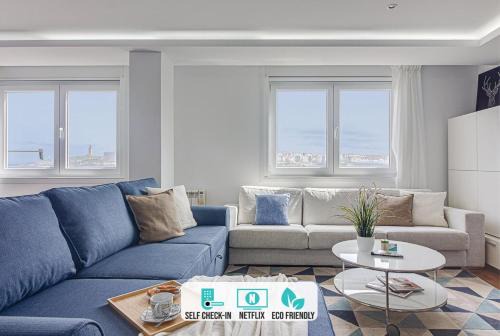 La Coruna Apartamento | Riazor Ocean View Apartment