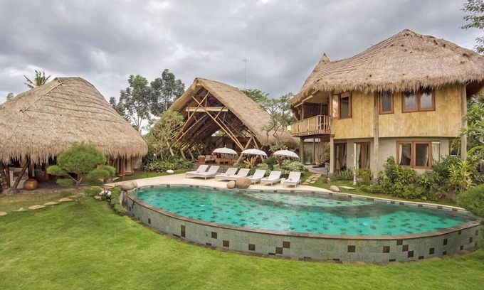 Singakerta Villa | Villa de lujo de 5 dormitorios, vista a los campos de arroz, Ubud