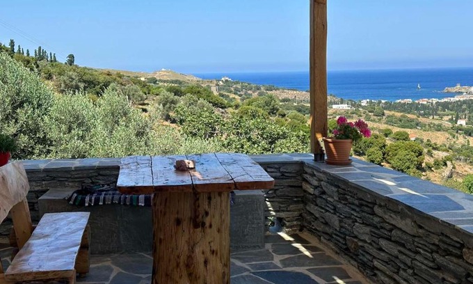Andros Town Apartamento | Richie's Sea View Romantic Residences