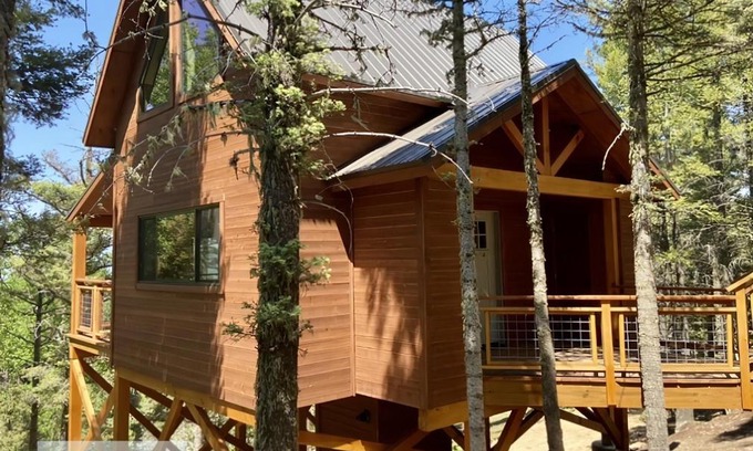 Angel Fire Cama Y Desayuno | RidgeWalk Treehouse