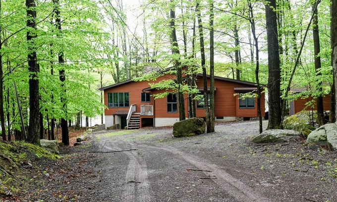Lake Ariel Casa | Casa de lujo frente al lago, ideal para familias con niños