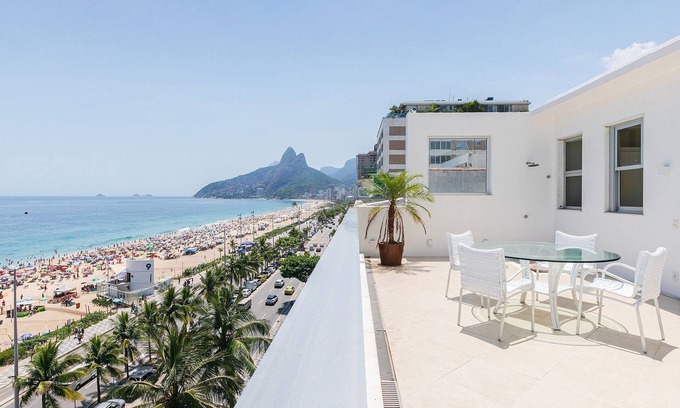 Ipanema Apartamento | Rio257 - Penthouse de dos pisos con vista al mar en Ipanema