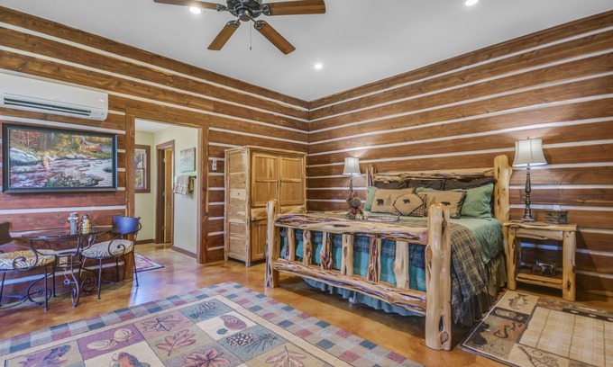 Fischer Casa | River Runs Through it Suite at Blanco Rapids Ranch on the Blanco River