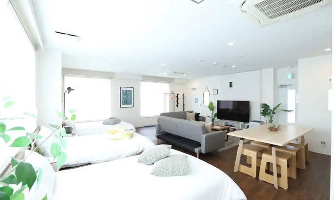 Hiroshima City Centre Apartamento | River Villas 6FSpacious top floor approx 55Cle / Hiroshima Hiroshima