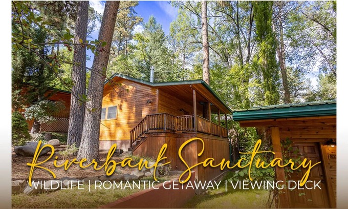 Ruidoso Cabina | Wildlife| Romantic Getaway | Deck
