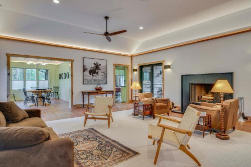 Keene Casa | Riverfront Hideaway in Keene Walk to Town!