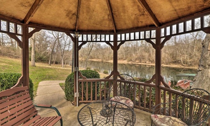 Heber Springs Casa | Riverfront Luxury Haven, Near Trails & Attractions