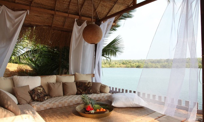 Patnem Villa | Villa Riverview: B&B/Villa con vista del río y del mar