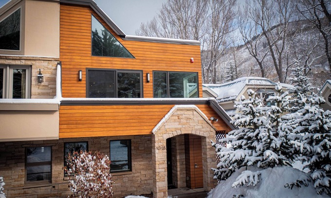 Aspen Chalet De Esquí | Roaring Fork Chalet by Cuvee | Steps from Aspen Core