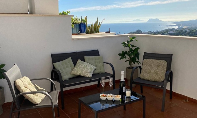Manilva Apartamento | Rock Bay 2422 Splendid sea & african coast views