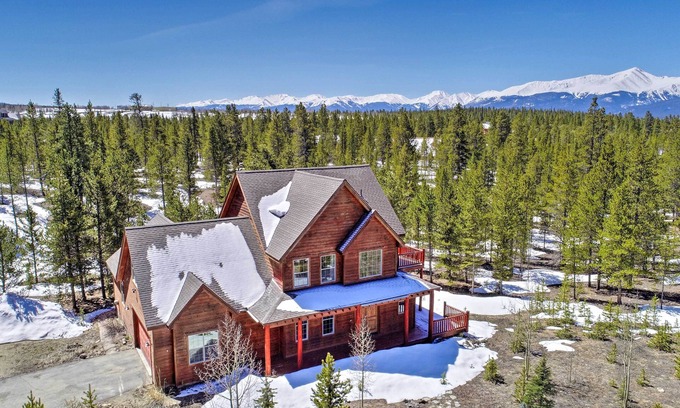 Leadville Casa | 'Rocky Bear Lodge' en más de 2 acres cerca del lago Turquoise
