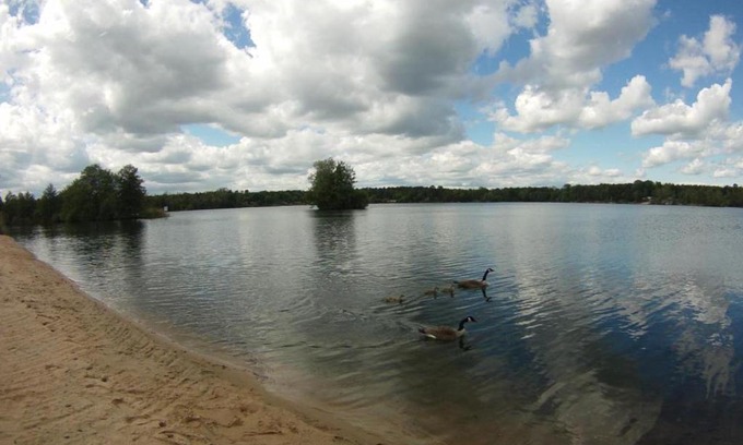 Kahl Apartamento | ROM - Haus am See mit Sandstrand & Seeblick nahe Rhein-Main und Spessart