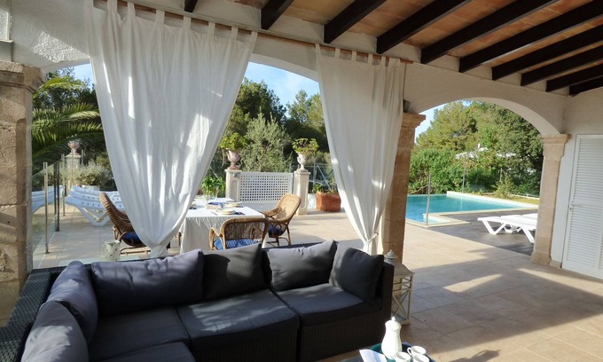 Mal Pas-Bon Aire Villa | Villa romana Bonaire,cerca de la playa,WiFi,piscina ,A/C, zona tranquila ETV2144