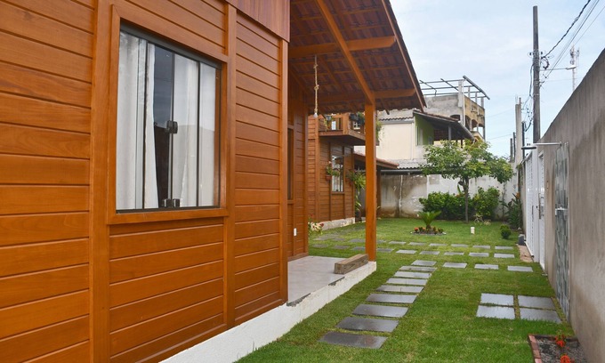 Itaipava Chalet De Esquí | Romantic chalet on the beach of Itaoca (ES), 600 meters from the sea! Pets free!