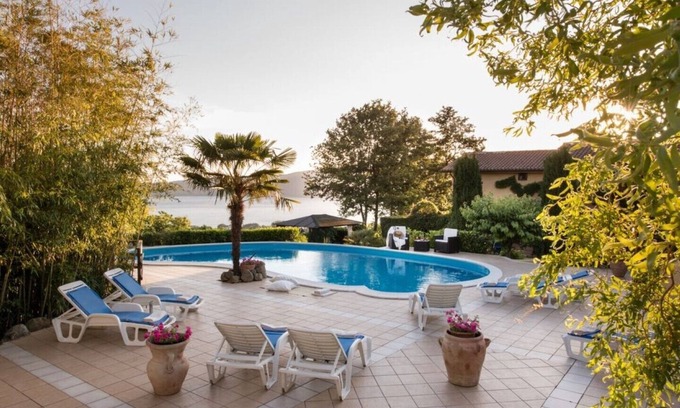 Caprarola Cabaña | Lago Villa cerca de Roma Suite Romántica ROSA - 2 personas
