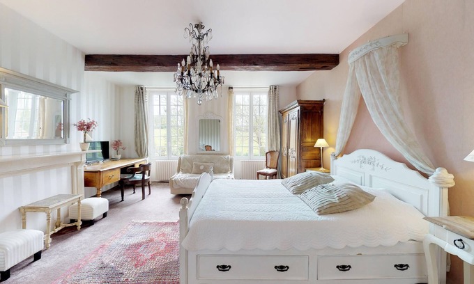 Tamerville Cabaña | Romántica casa de campo con SPA y sauna, a 15 minutos del mar y de Cherburgo