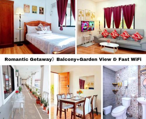 Liloan Apartamento | Romantic Getaway》Balcony+Garden View & Fast Wi-Fi