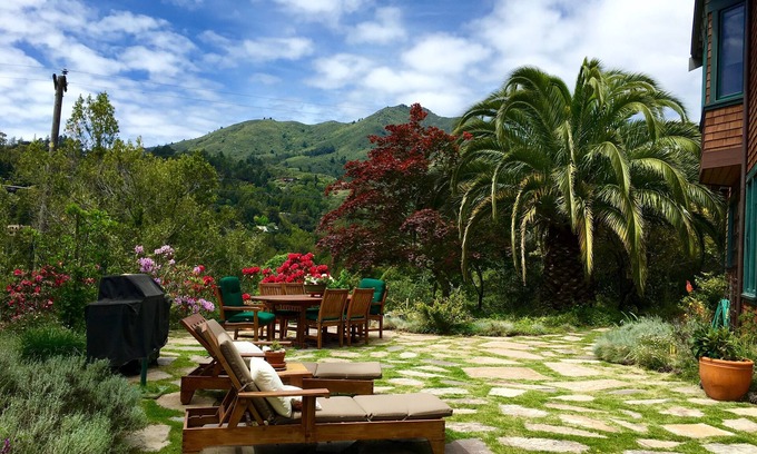 Mill Valley Casa | Escapada romántica. Los excursionistas / ciclistas de sueño. Pacífico. Aire fresco. Naturaleza. Santuario.