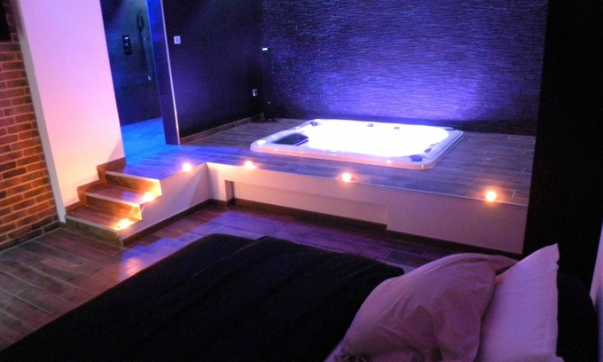 Ferriere-la-Grande Casa | habitación romántica con spa privado