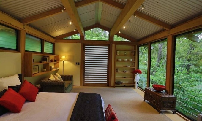 Titirangi Chalet De Esquí | Romántico Santuario en el Bush