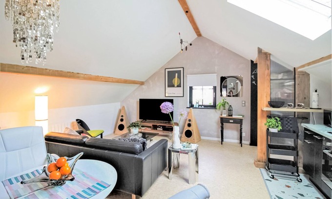 Saint-Quirin Apartamento | Apartamento en Saint Quirin cerca del estanque