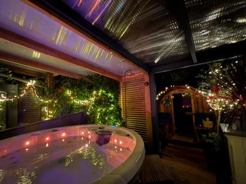 Den Ham Cama Y Desayuno | Romantisch Wellness Appartement met privé Hottub Sauna Gamesroom