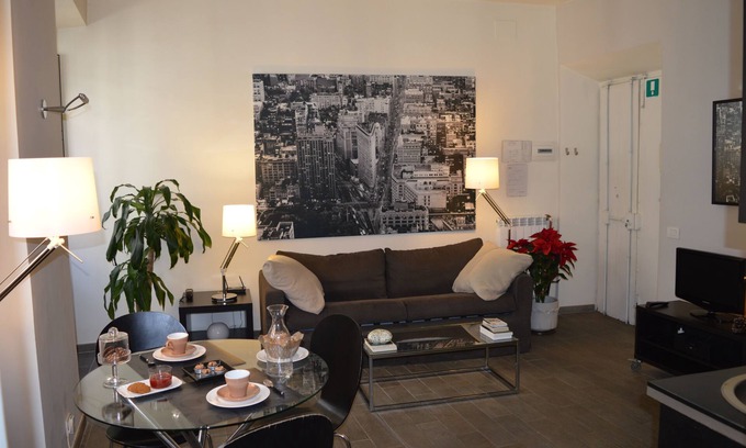Rione V Ponte Apartamento | Roma: Muy Centrico, Moderno, Recientemente Renovado
