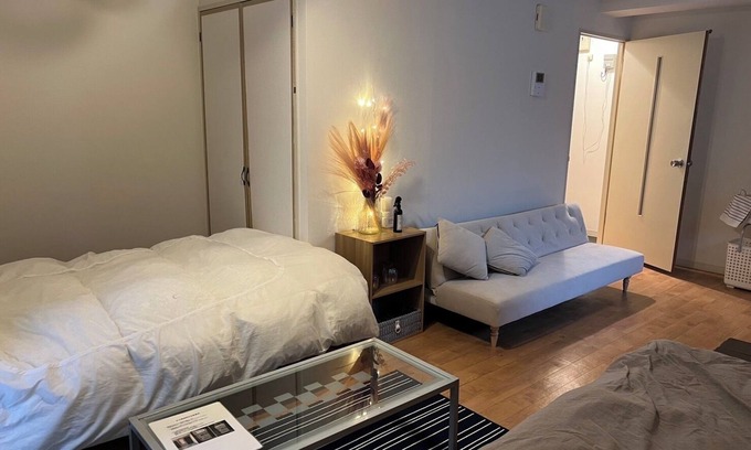 Chuo-ku Apartamento | Room 302, Chateau Minami 6-jo Building, 3 people OK! Comfortable studio with 3 beds
