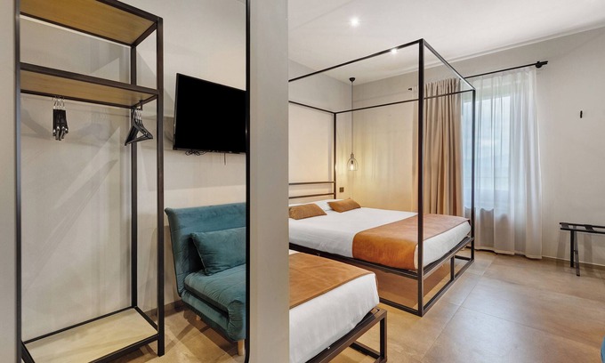 Sona Apartamento | Habitación 'Agr Casa Pezzo Tripla 1' con piscina compartida, Wi-Fi y aire acondicionado.