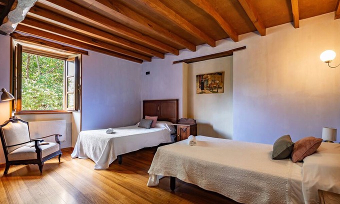 Mondonedo Apartamento | Room Lamelas with Mountain Views, Shared Terrace and Wi-Fi