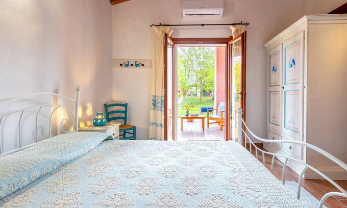 Santa Maria La Palma Apartamento | Habitación 'Matrimoniale' con terraza privada, Wi-Fi y aire acondicionado