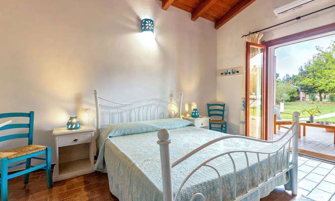 Santa Maria La Palma Apartamento | Habitación 'Matrimoniale' con terraza privada, Wi-Fi y aire acondicionado