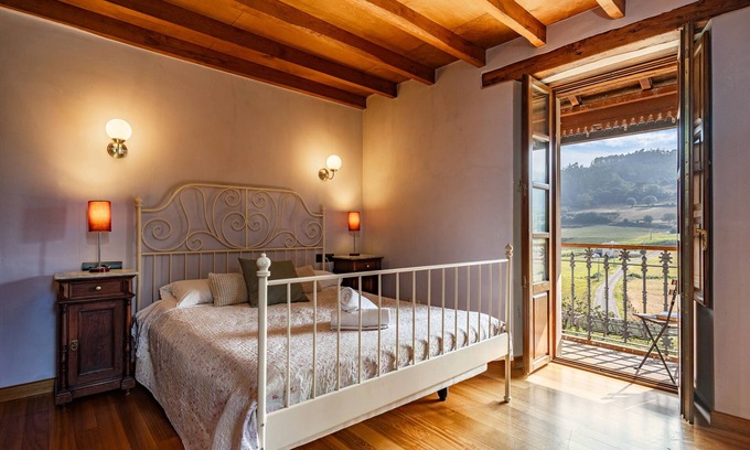 Mondonedo Apartamento | Habitación O Corredor con balcón privado y vistas a la montaña