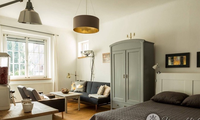 Sud Apartamento | Vista de la habitación. Vacaciones. Viviendo. Apartamento familiar para hasta 7 personas.